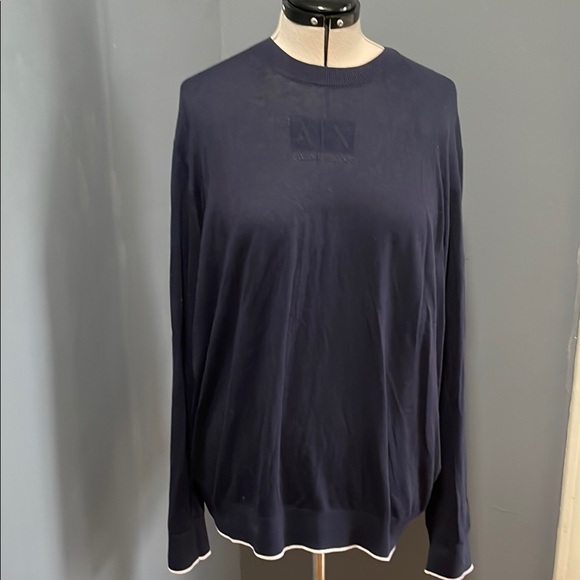 Armani Exchange Navy Pullover Size-XXL NWT